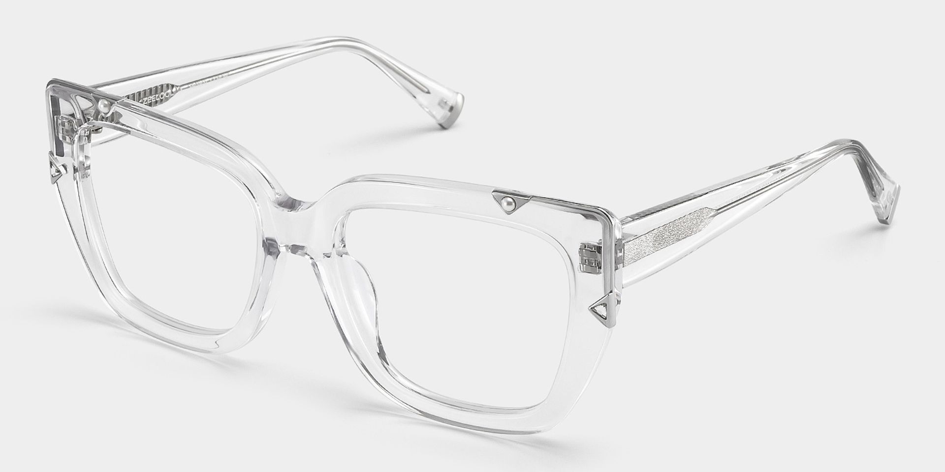 Marilyn Clear Butterfly Frame Designer Glasses | ZEELOOL x Prabal Gurung3