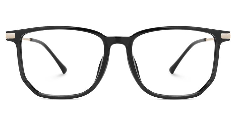 Fezell Square Black Glasses