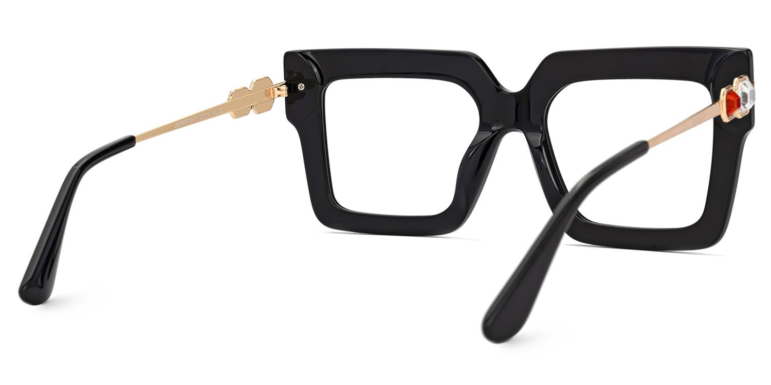 Square Radic Black Frames Designer Glasses3