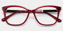 Finnian Square Red Glasses1