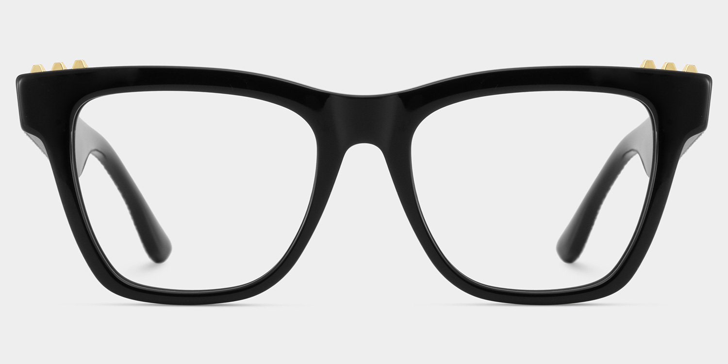 Soren Square Black Glasses1