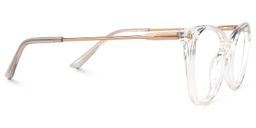 Brandi Cateye Clear Glasses2
