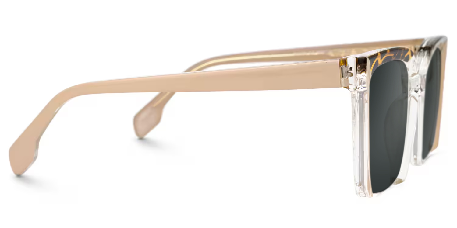 Misty Square Pink Sunglasses2