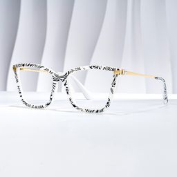 Stephens Zebra Cat eye Glasses0