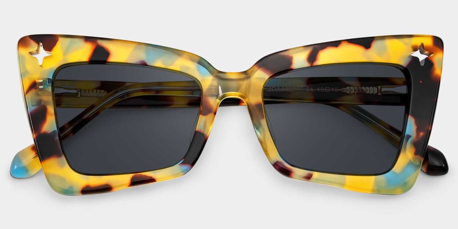 Kairos Cateye Tortoise Sunglasses | Zeelool Glasses1