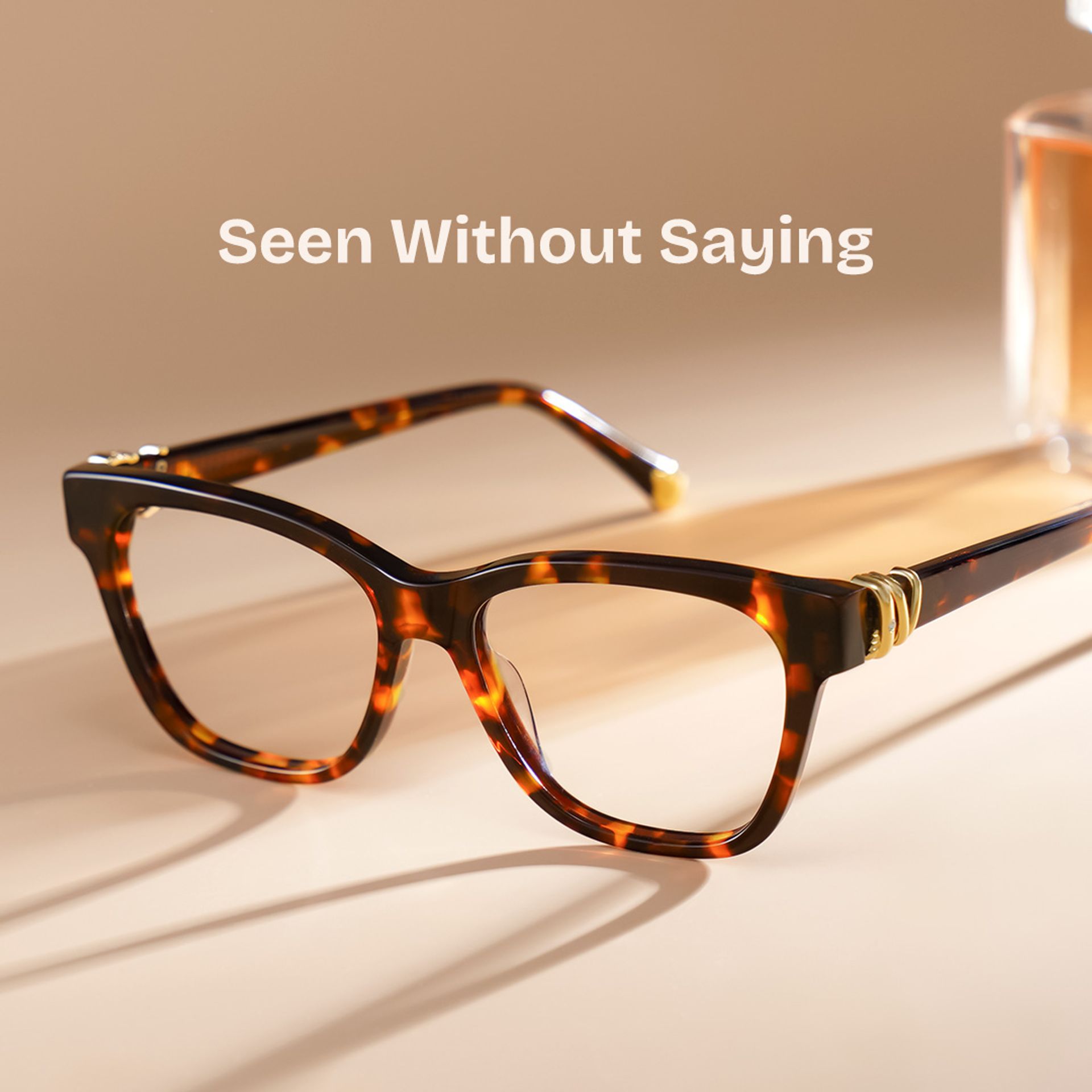 Square Tortoise Eyeglasses- Julian Acetate Frame Glasses0