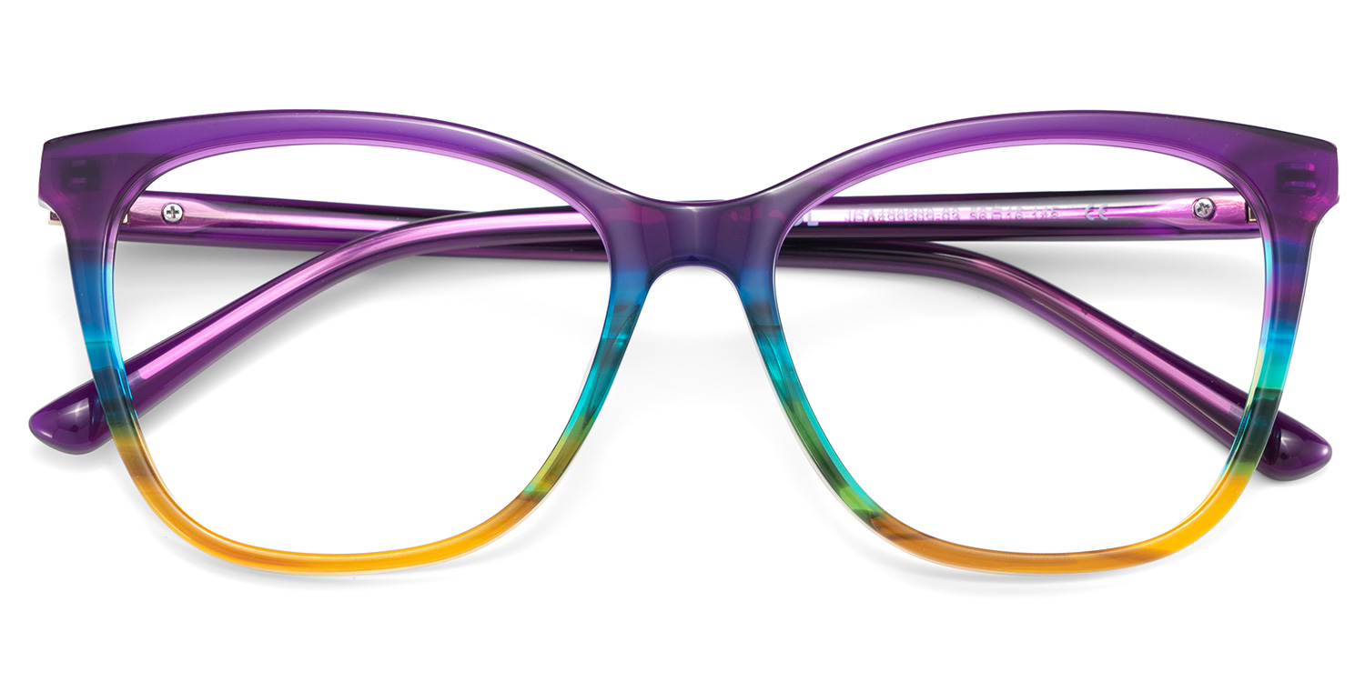 Gage Butterfly Colorful Color Frame Glasses for Women | ZEELOOL Canada2