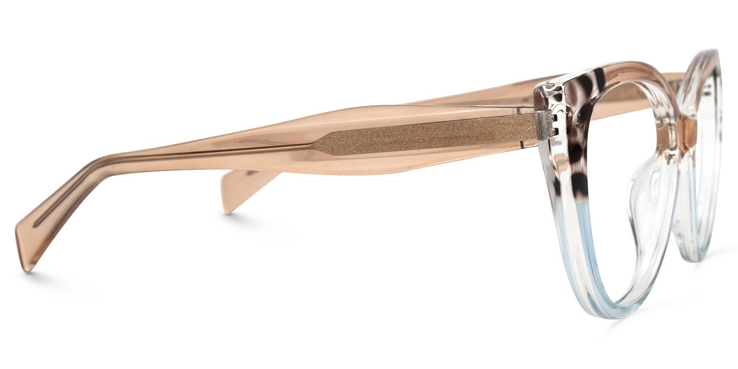 Cateye Narine Multicolor Frame Glasses Deals | ZEELOOL Canada2