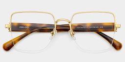 Lauren Square Gold TortoiseGlasses1