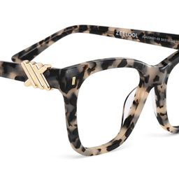 Mae Tortoise Square Glasses4