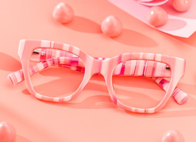 Nereyda Pink Candy Glasses Bubblegum | ZEELOOL Canada5