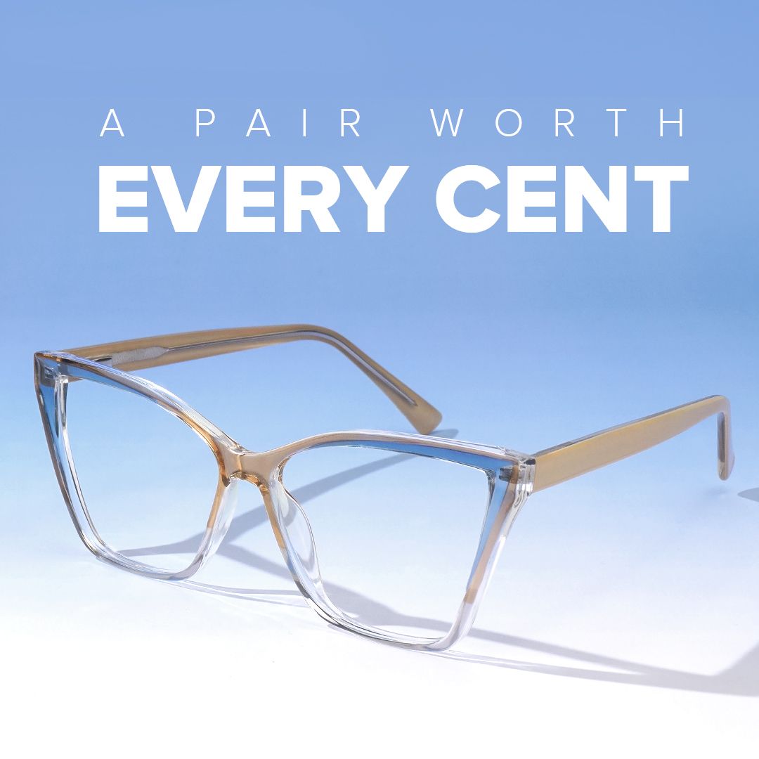 Cateye Adalis Multicolor Glasses deals -Zeelool Glasses4