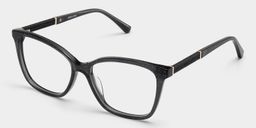 Finnian Square Black Glasses2
