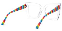 Thiline Square Clear Glasses3