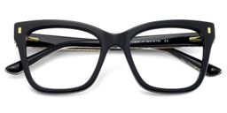 Rory Square Black Glasses2