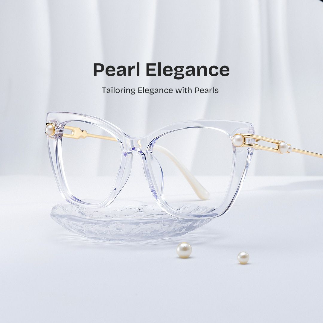 Victor Eyeglasses in Cat eye Clear Frame | ZEELOOL Canada0