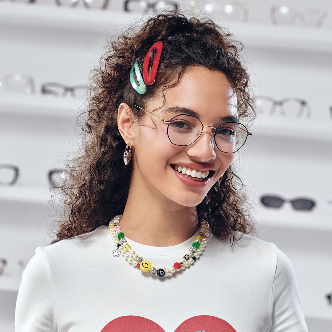 Reyes Geometric Black Glasses | ZEELOOL Canada5
