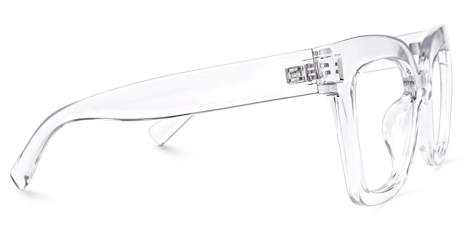 Malcolm Square Clear TR90 Frame Glasses | ZEELOOL Canada2