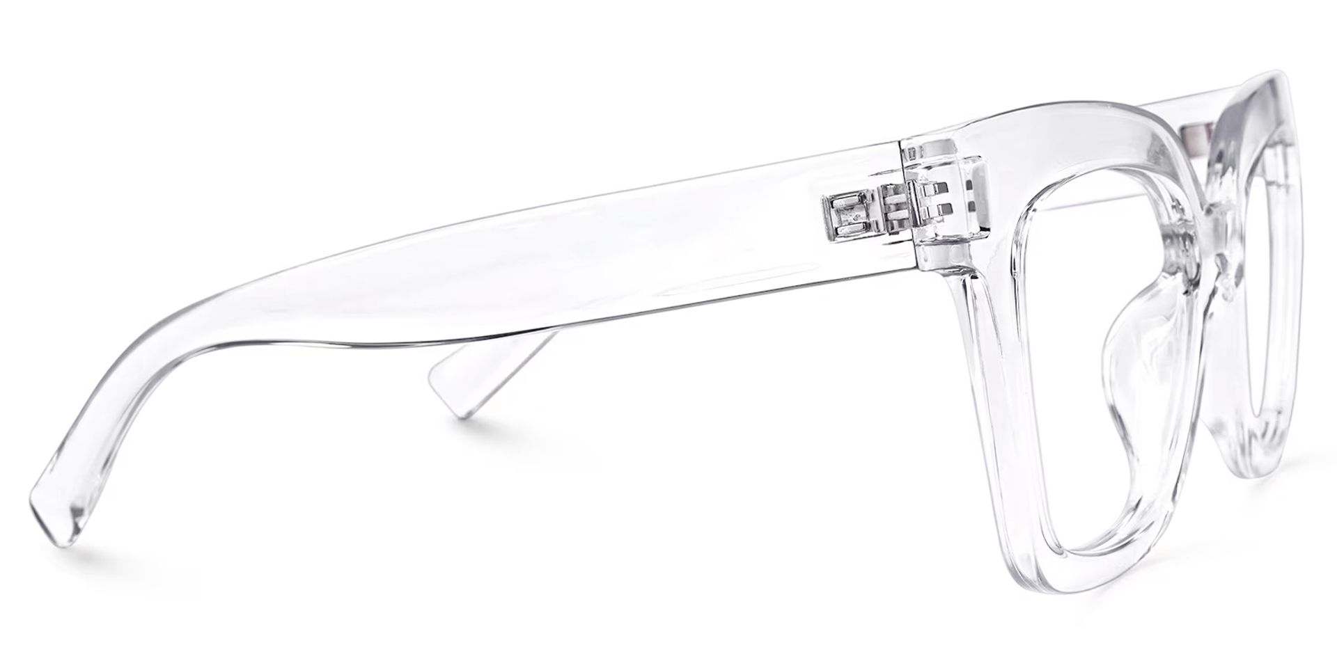 Malcolm Square Crystal TR90 Frame Glasses | ZEELOOL Canada2