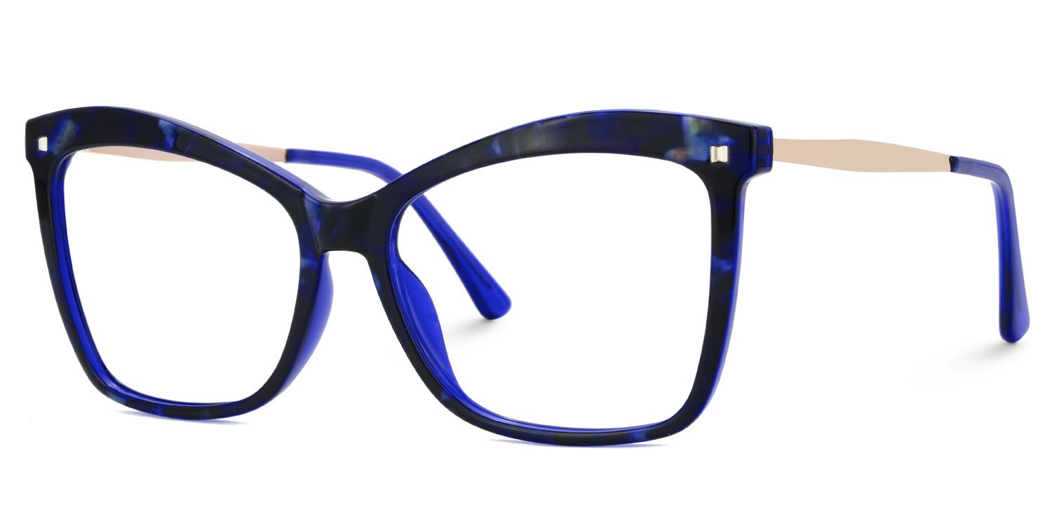 Blue-Tortoise Color for Isaebella Frame Glasses | ZEELOOL Canada2