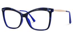 Isaebella Blue-Tortoise Butterfly Glasses2