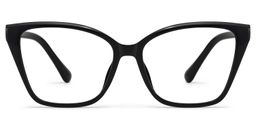 Sienna Butterfly Black Glassess0