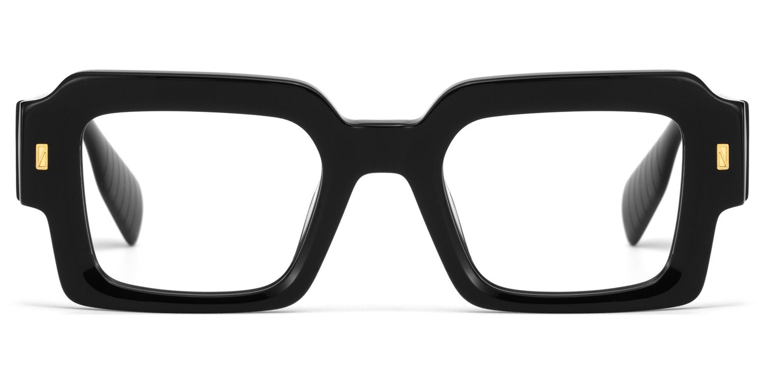 Bobbee Square Black Glasses | Zeelool Glasses2