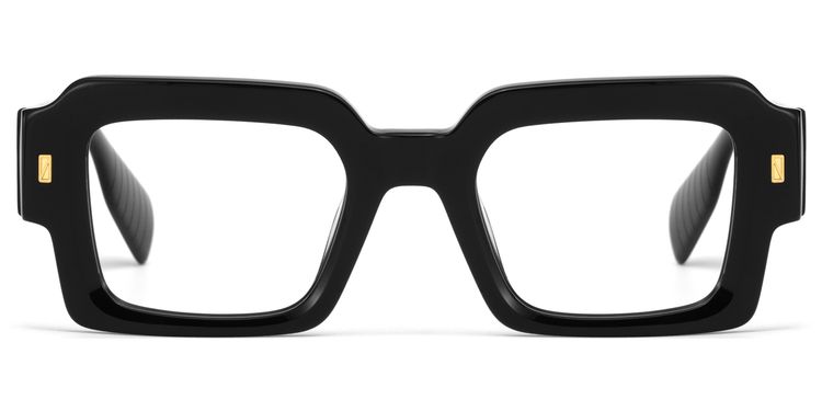 Bobbee Square Black Glasses