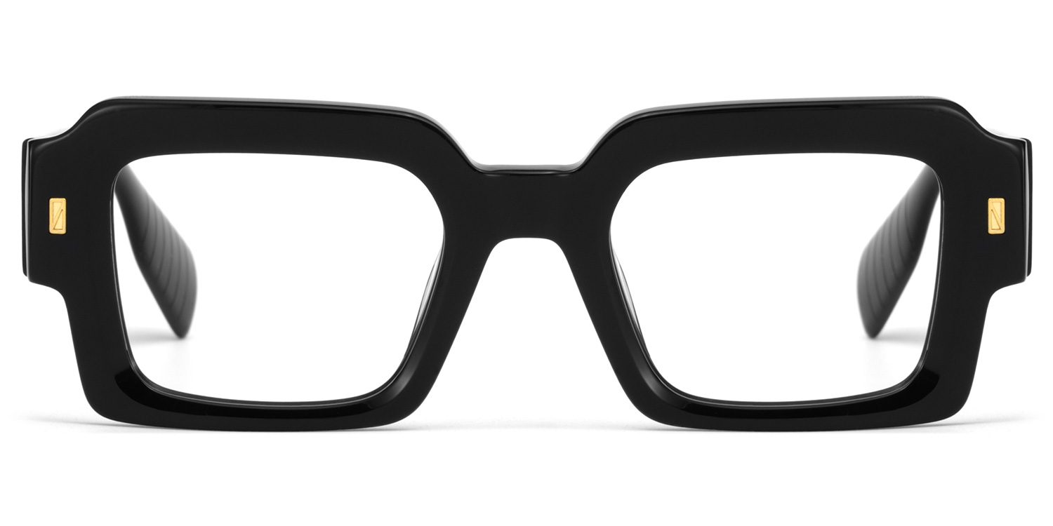 Bobbee Square Black Glasses