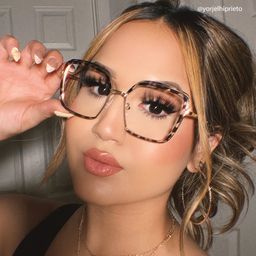 Cordaro Square Clear Tortoise Shell Glasses8