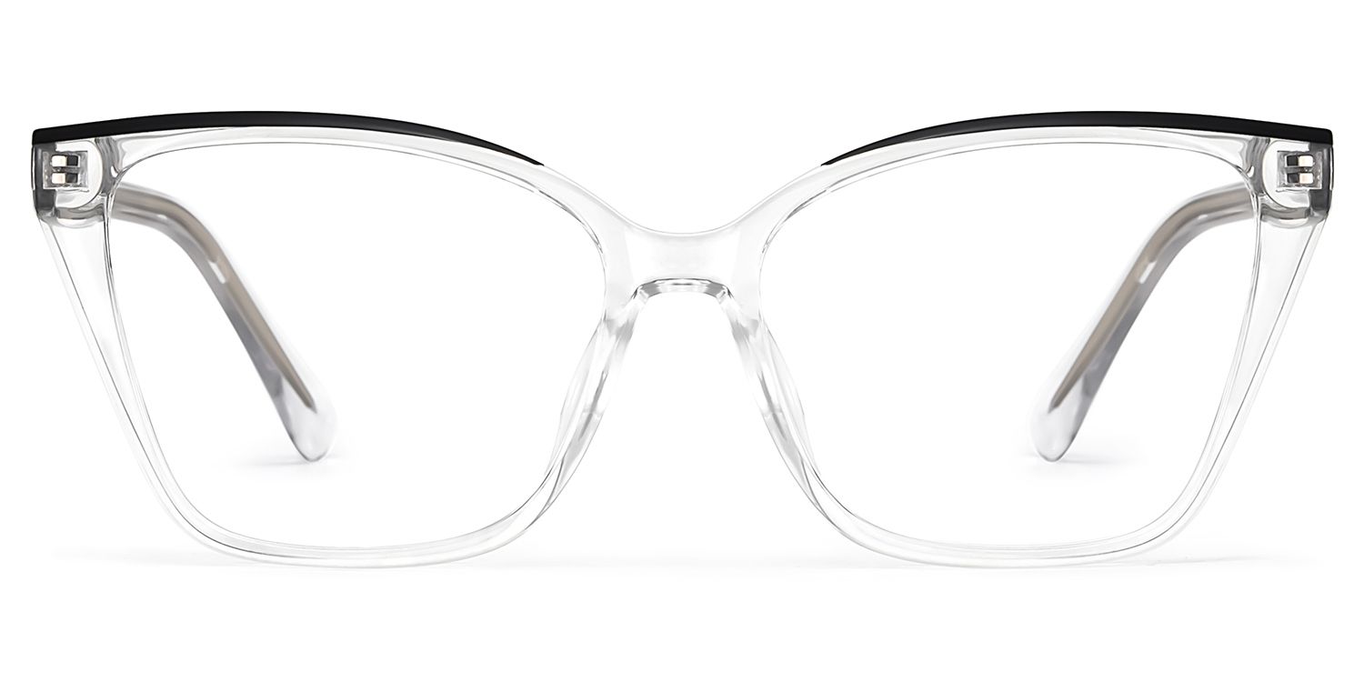 Sienna Clear Butterfly Prescription Glasses | ZEELOOL Canada0