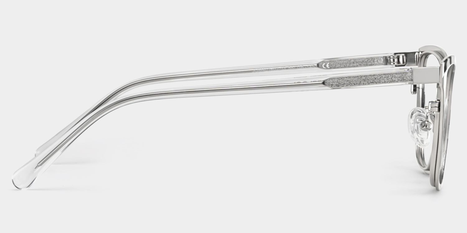 Elise Tortoise Frame Glasses with Rectangle Frame Online | ZEELOOL Canada4