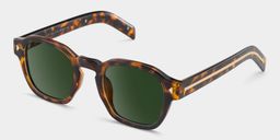Leilani Tortoise Rectangle Sunglasses2