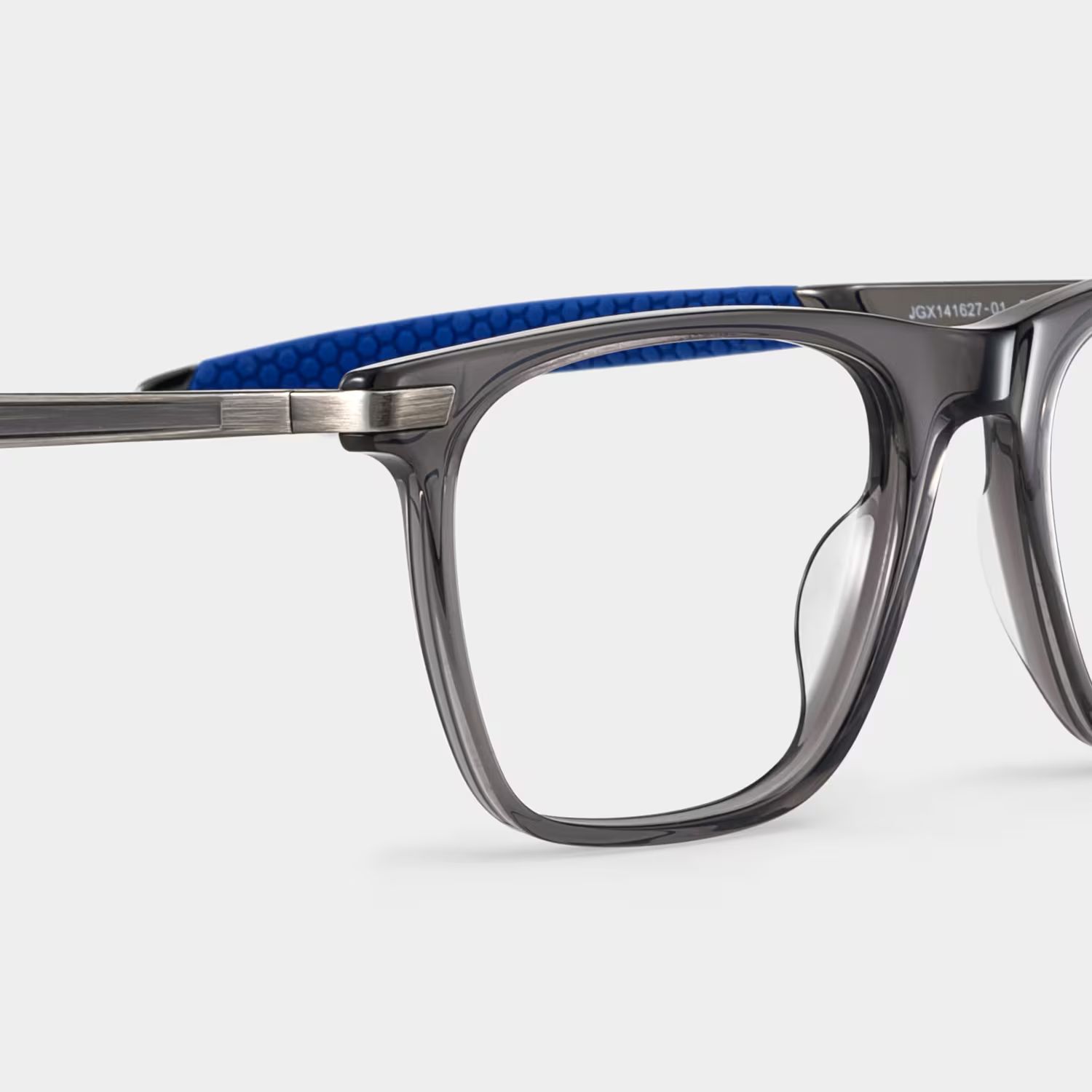 Stable Gray Frame Glasses with Rectangle Frame Online | ZEELOOL CANADA6