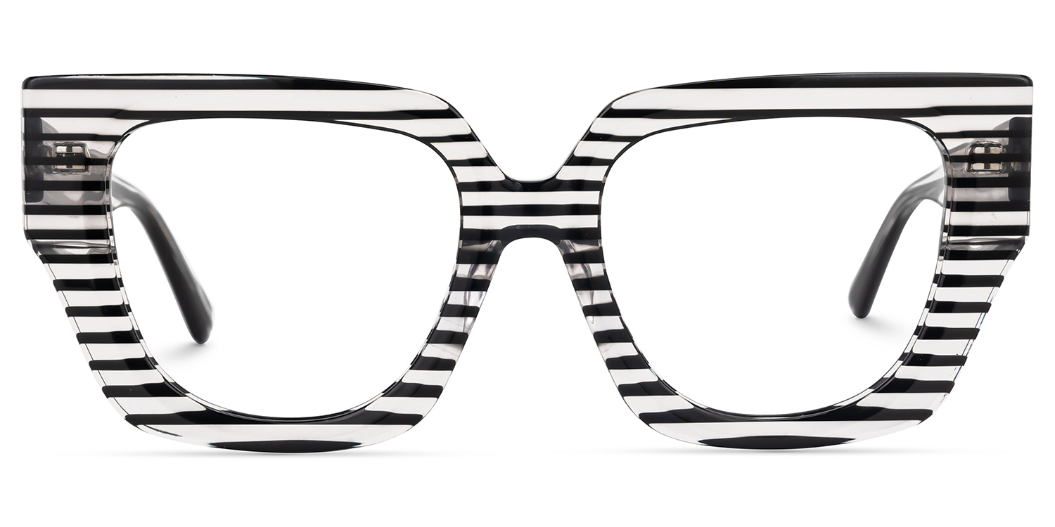 Baboolal Cateye Two-Tone Glasses0