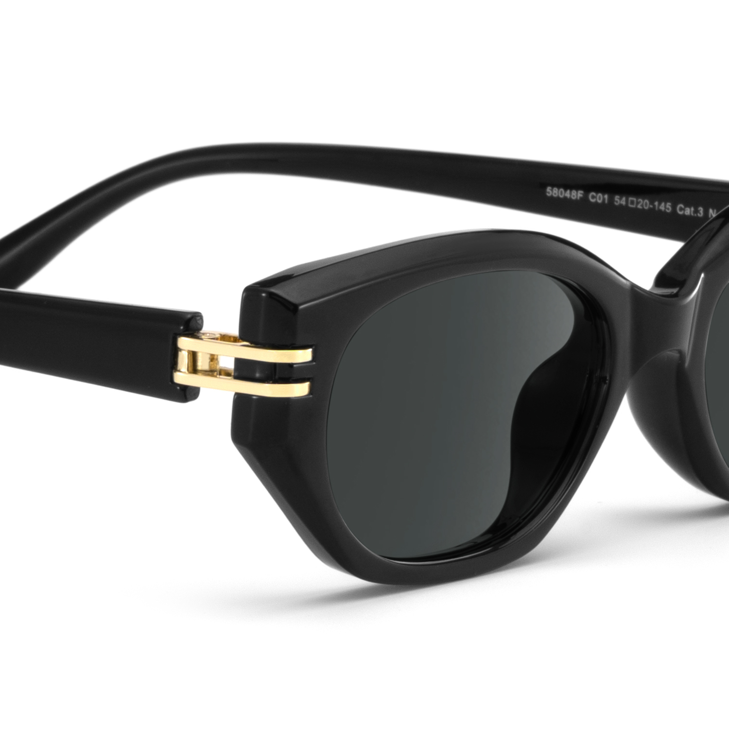 Lagoona Black Cat Eye Sunglasses Online | ZEELOOL Canada4