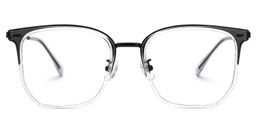 Roque Geometric Clear Glasses0