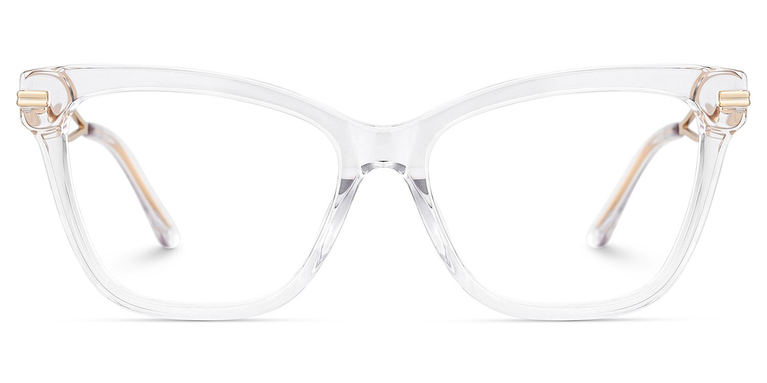 Mason Eyeglasses in Cat eye Clear Frame | ZEELOOL Canada1