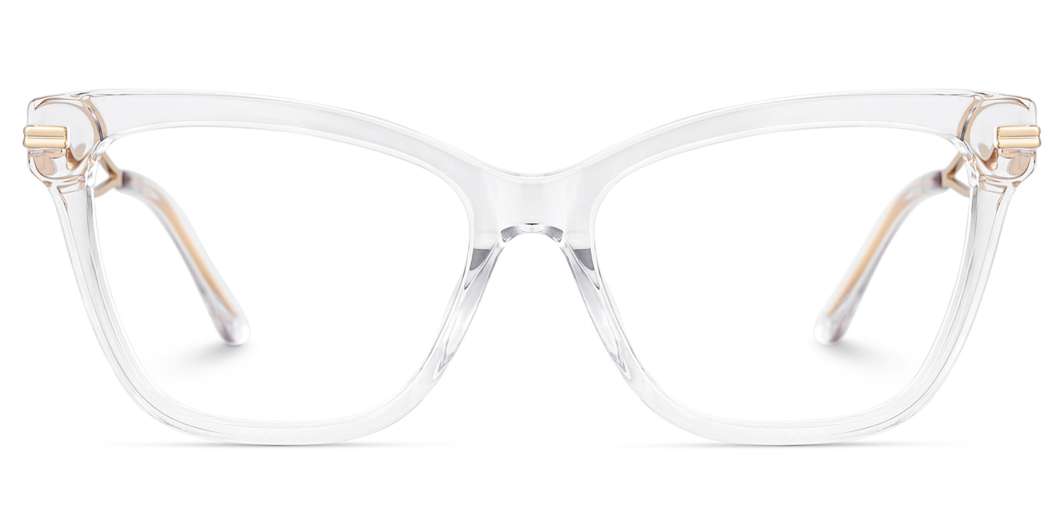 Mason Eyeglasses in Cat eye Crystal Frame | ZEELOOL Canada1