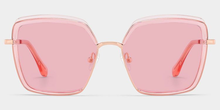 Cordaro Square Pink Glasses