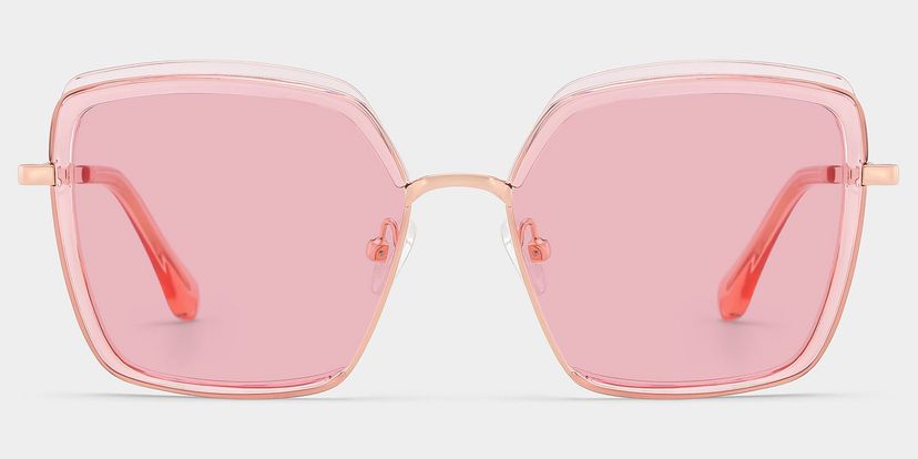 Cordaro Square Pink Glasses