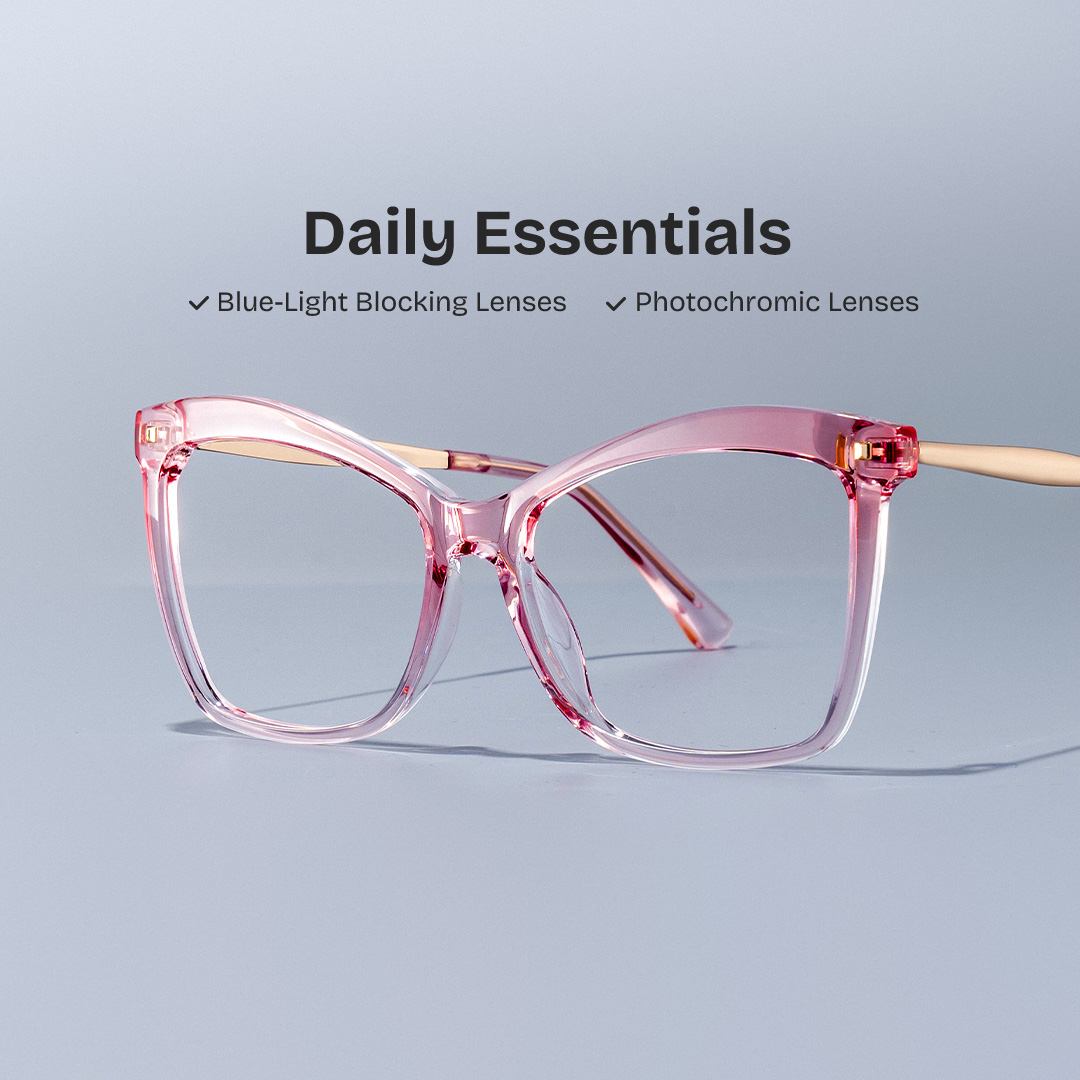 Isaebella Butterfly Pink Color Frame Glasses for Women | ZEELOOL Canada0