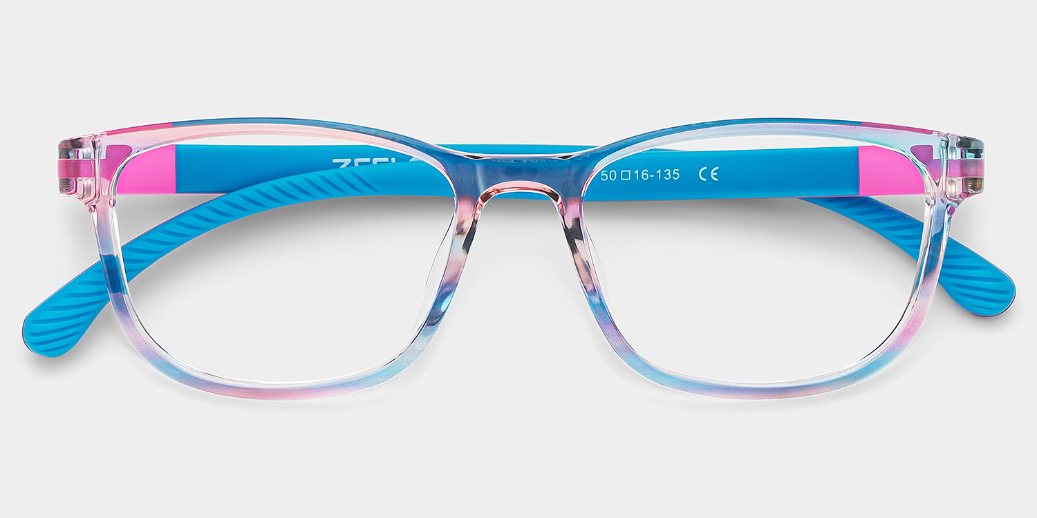 Robin Rectangle Blue Pink Glasses1