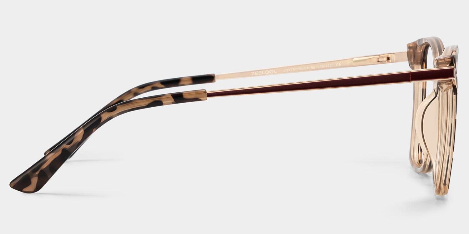 Tricee square Tortoise shell Eyeglass Frames For Women | Zeelool4
