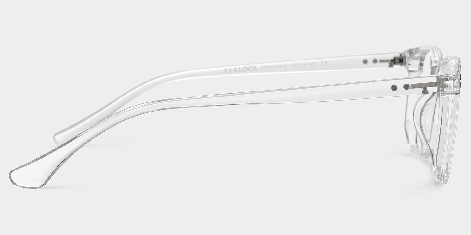 Martinez Square Clear Glasses | Zeelool Glasses4