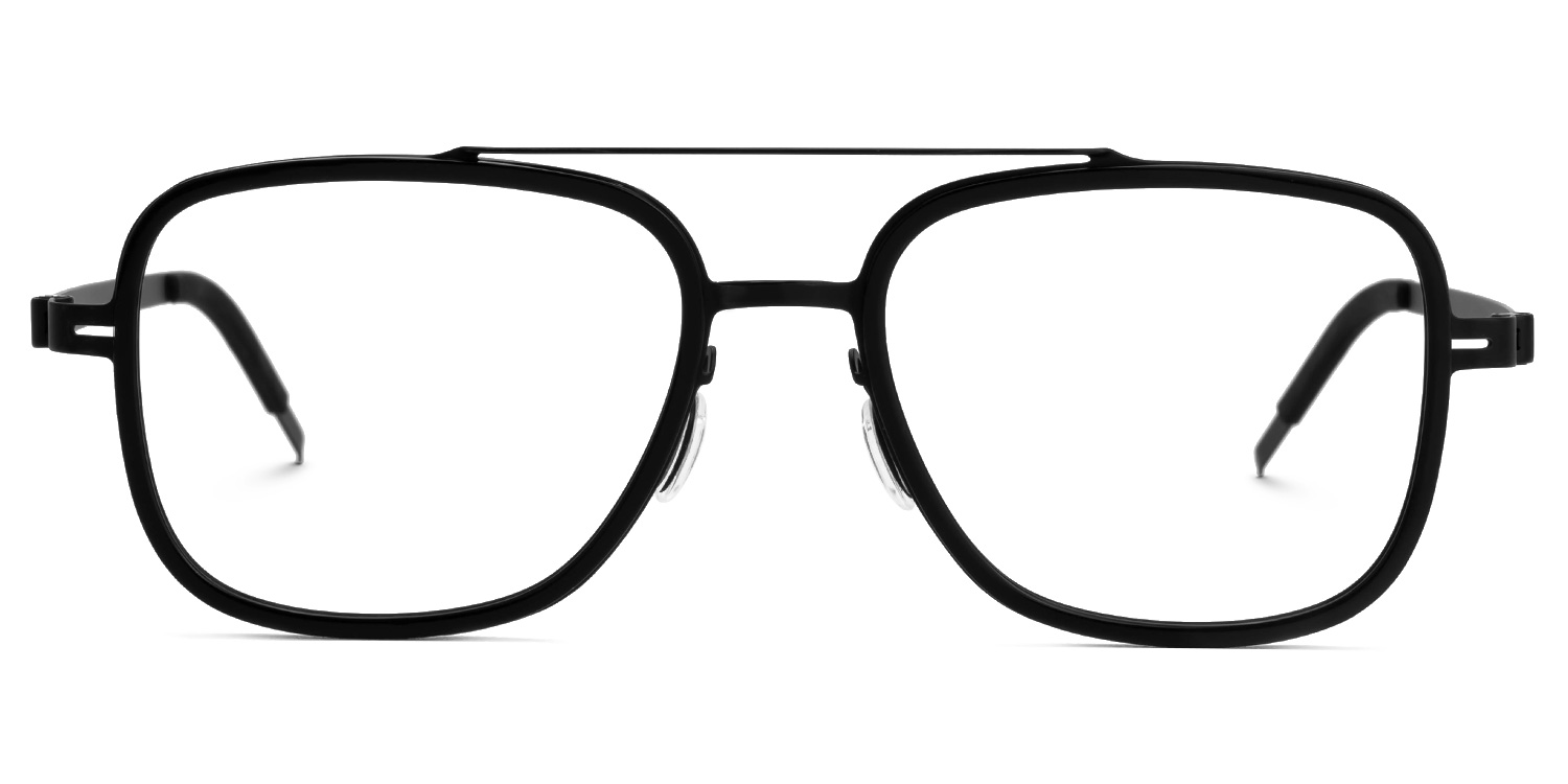 Aviator Sharonica Black Color Frame Glasses | ZEELOOL Canada0