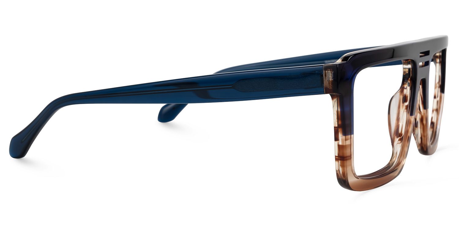 Yamilex Square Two-Tone Glasses | ZEELOOL Canada2
