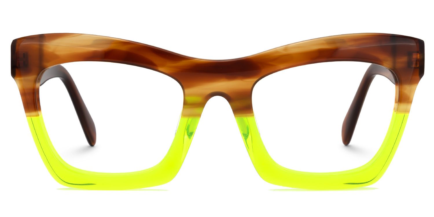 Benitez Square Green Frame Glasses | ZEELOOL Canada0