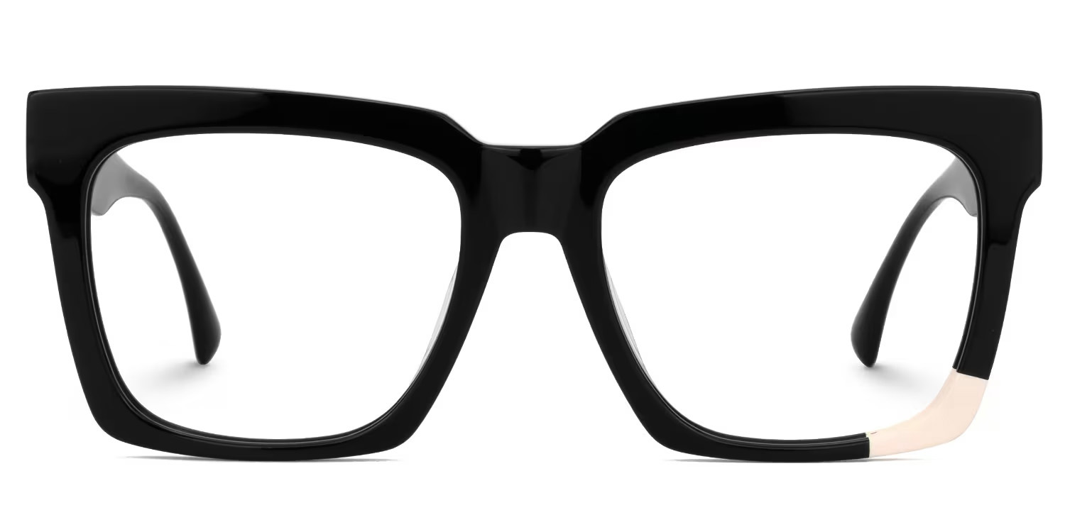 Barrios Square Black Glasses | ZEELOOL Canada0