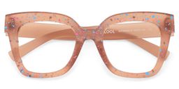 Malcolm Square Matte Brown Glasses2